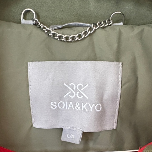 Soia & Kyo Lori Mixed Media Jacket - Picture 2 of 8